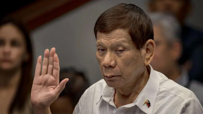 <p><b>Filippinning sobiq prezidenti Rodrigo Duterte hibsga olindi</b></p>