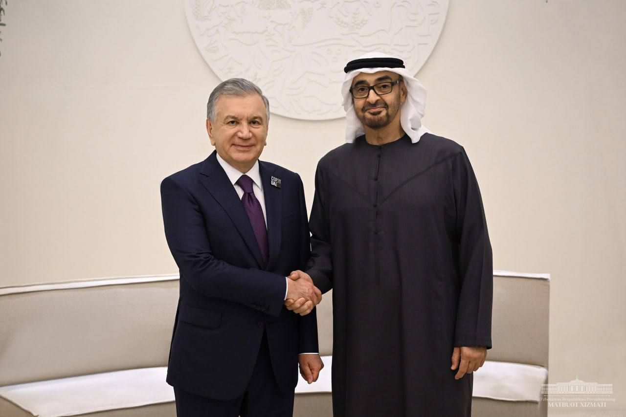 <p><b>Shavkat Mirziyoyev BAA prezidentini tug&lsquo;ilgan kuni bilan tabrikladi</b></p>