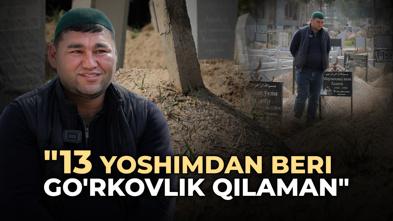 <p><b></b>“Otam o‘lgach, qabristonga bog‘lanib qolganman”. 23 yildan buyon go‘rkovlik bilan shug‘ullanayotgan Hojiakbar Fozilov bilan suhbat (foto, video)</p>