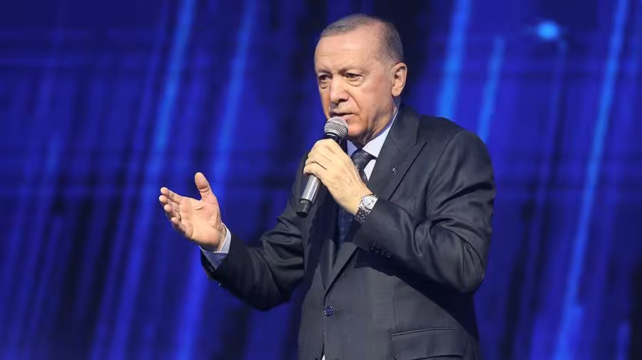 <p><b></b>Erdo&lsquo;g&lsquo;on Istanbul meri hibsga olinishi sababli bo&lsquo;layotgan namoyishlarni ko&lsquo;cha terrori deb atadi</p>