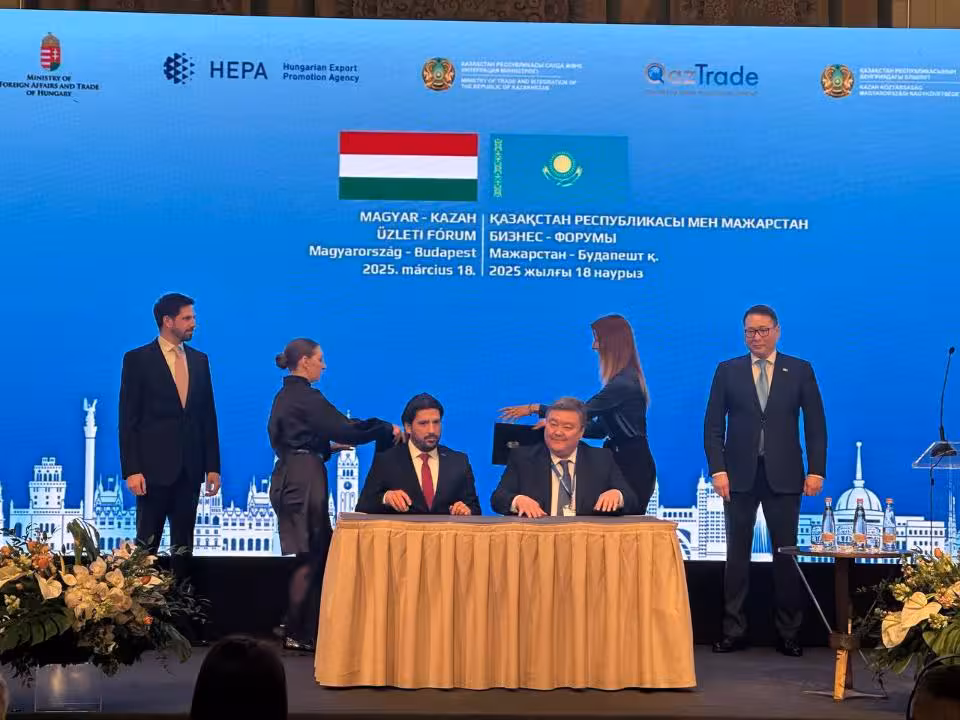 Kazakhstan seeks to expand trade with Hungary to $700mn