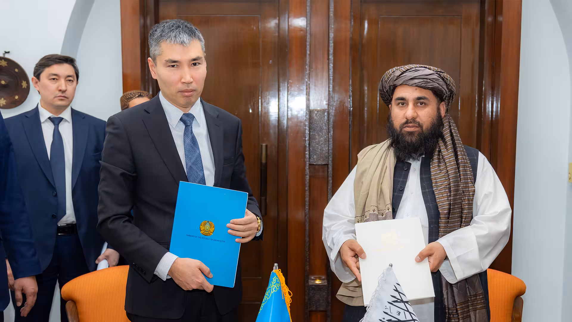 Kazakhstan, Afghanistan sign protocol to begin Turgundi–Herat railway project 