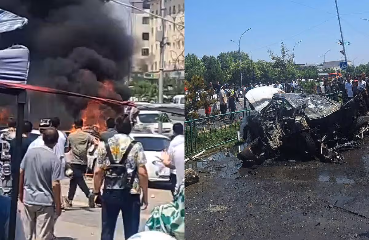 <p><b><strong>Farg&lsquo;onada mashinasining gaz balloni portlagan haydovchi 3 yilga qamaldi (video)</strong></b></p>