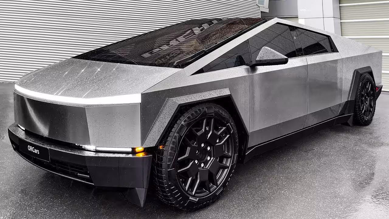 <p><b><strong>Tesla Cybertruck’ning zanglamas kuzovi daraxt shirasidan yemirilib ketdi</strong></b></p>