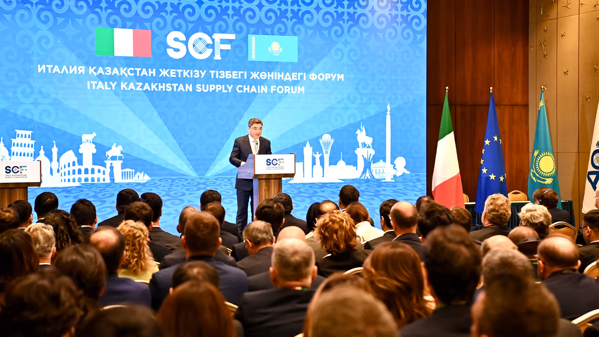 <p>Kazakhstan, Italy deepen trade and investment ties as bilateral turnover hits $4.4bn in 1Q25<b>&nbsp;</b></p>