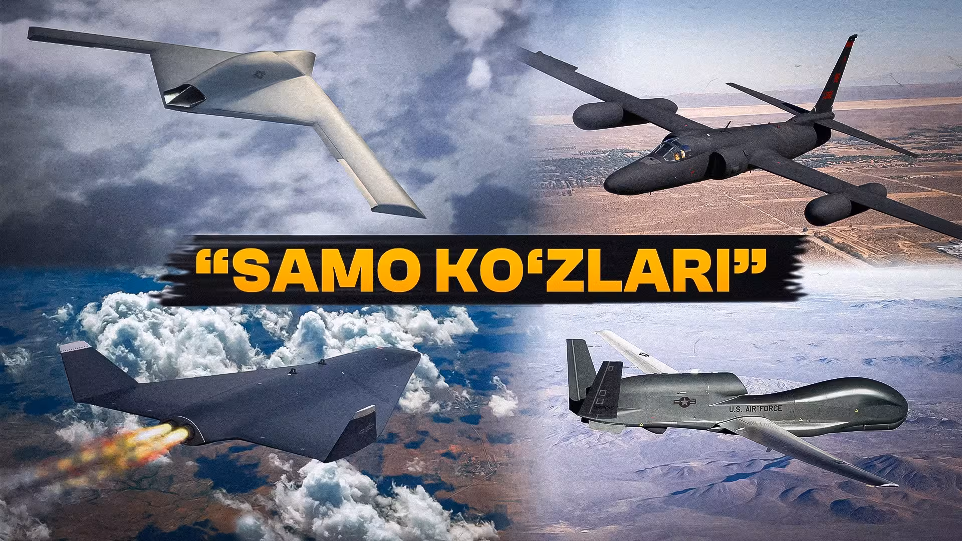 <p><b>Ko&lsquo;zi o&lsquo;tkir, qulog&lsquo;i sezgir temir qushchalar. Razvedkachi dronlarning &ldquo;katta akalari&rdquo;</b></p>