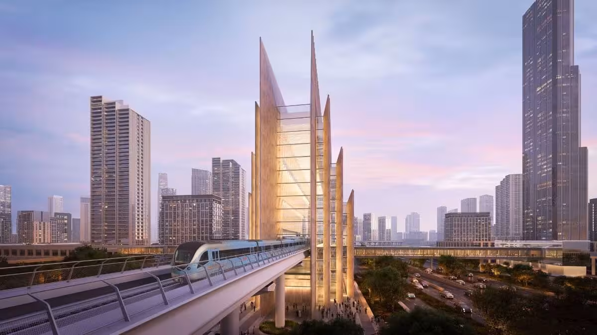 <p>Dubayda dunyodagi eng baland metro bekati quriladi<b> </b></p>