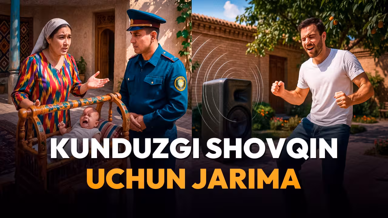 <p><b>O‘zbekistonda kunduzi shovqin qilganlar ham jarima to‘laydi</b></p>