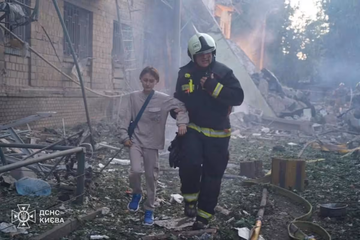 <p><b>Rossiya tunda Ukraina poytaxtiga hujum qildi. Qurbonlar bor (video, foto) </b></p>