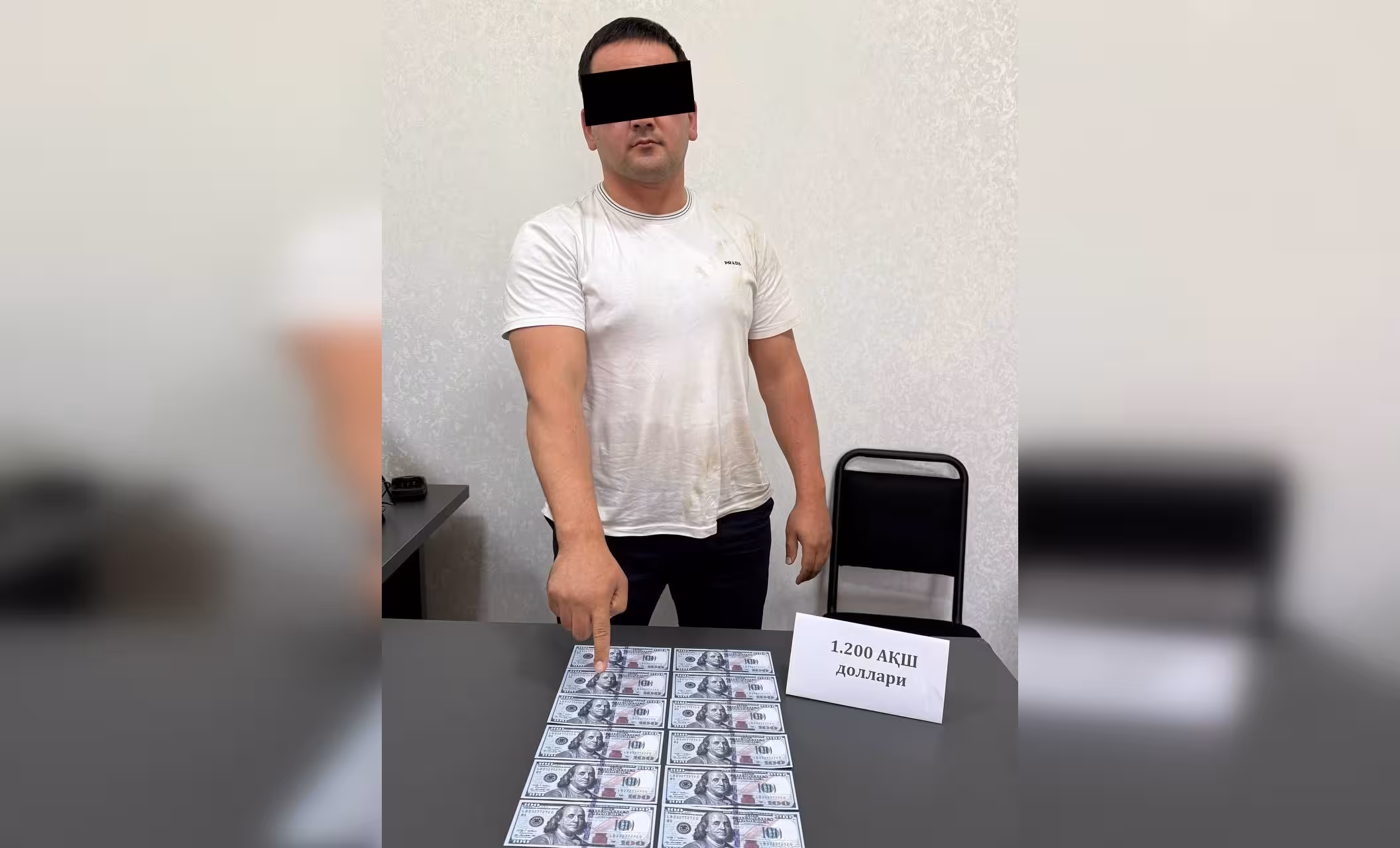<p><b>Toshkent viloyatida kadastr xodimi 1200 dollar pora bilan qo‘lga tushdi</b></p>