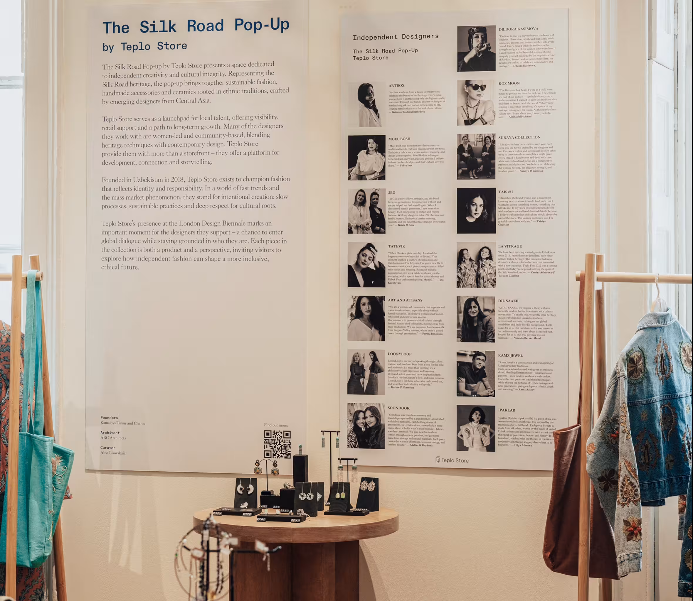 Uzbekistan’s Teplo Store opens Silk Road Pop-Up at 2025 London Design Biennale 