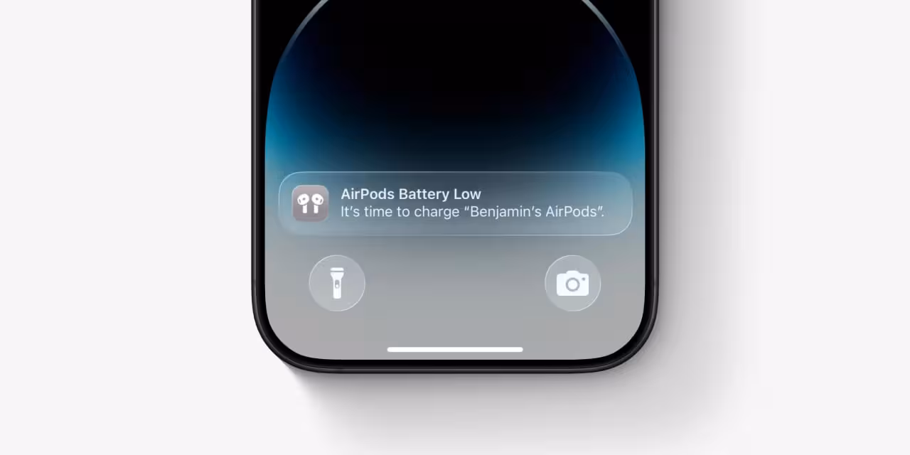 <p><b><strong>iPhone endilikda AirPods quvvati tugayotgani haqida oldindan xabar beradi</strong></b></p>