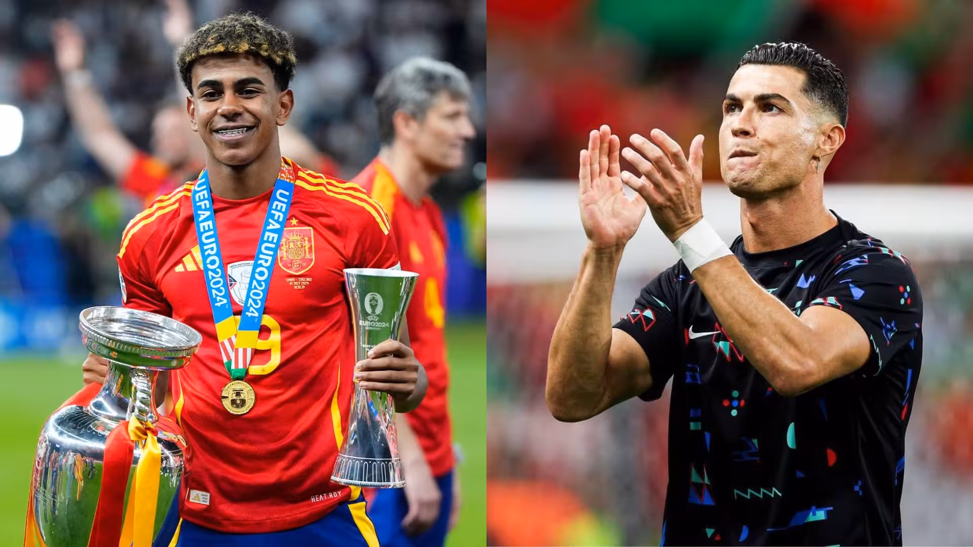 <p><b>Ronalduning o‘g‘li otasi va Yamalni solishtirdi</b></p>