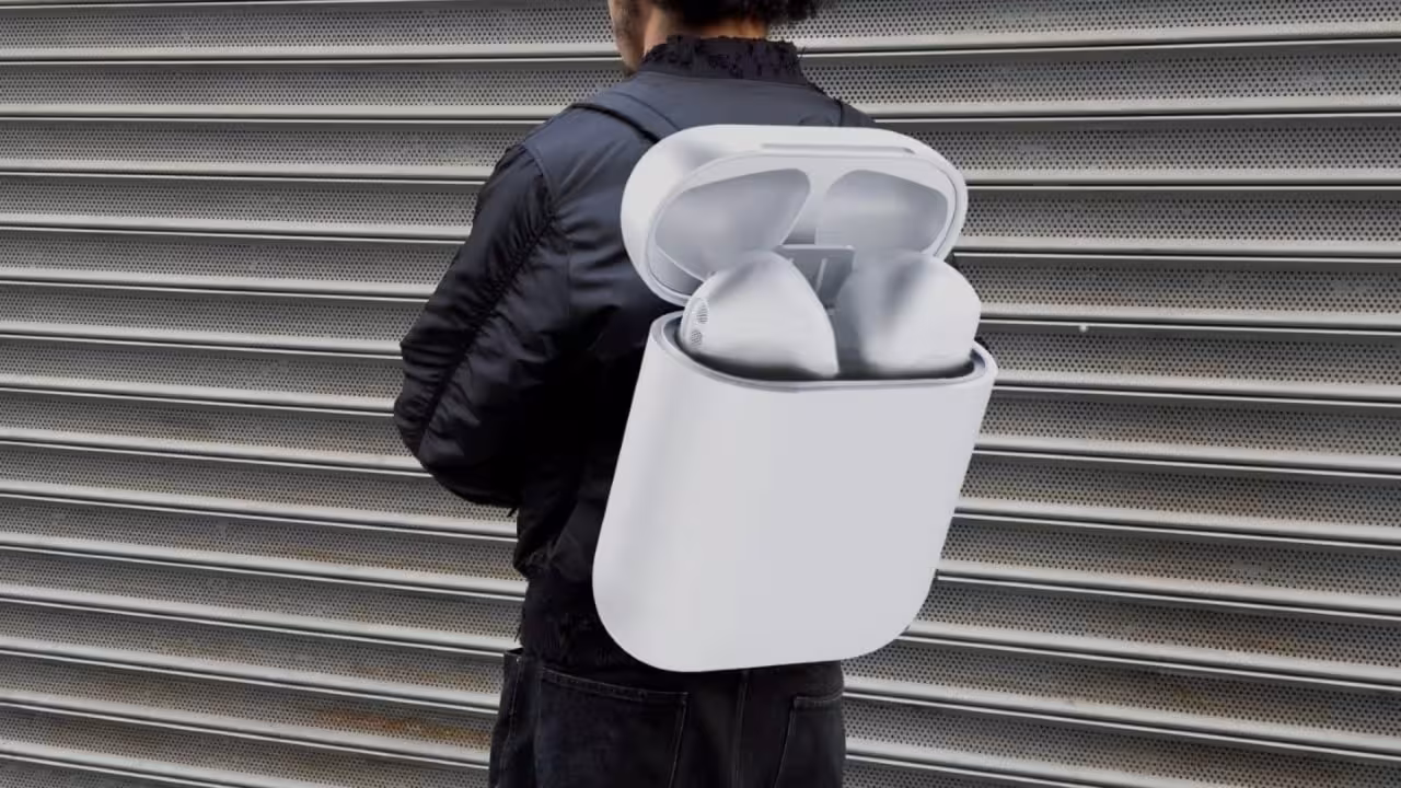 <p><b>AirPods uslubidagi ryukzak taqdim etildi</b></p>