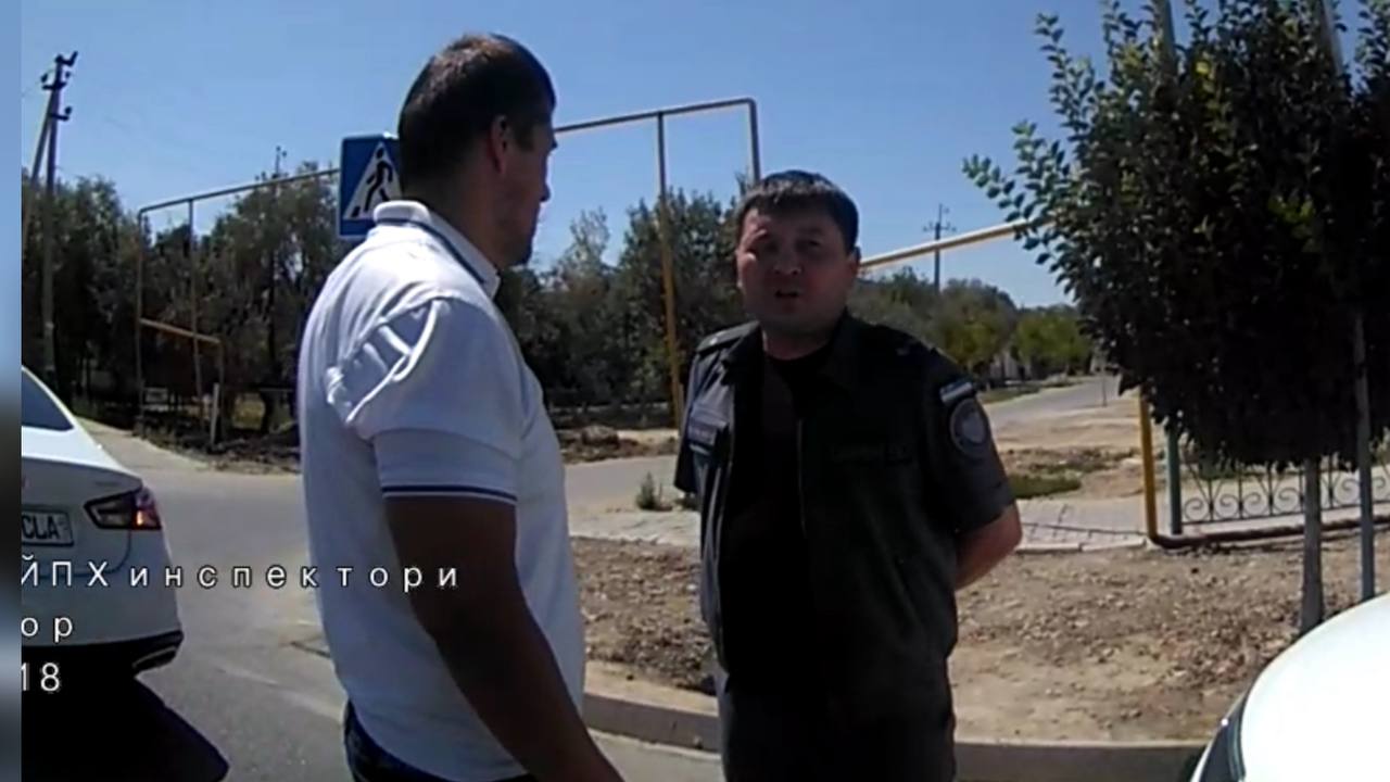 Sirdaryo IIB boshligʻi sobiq YPX xodimining oʻzboshimchaligiga eʼtiroz bildirdi (video)