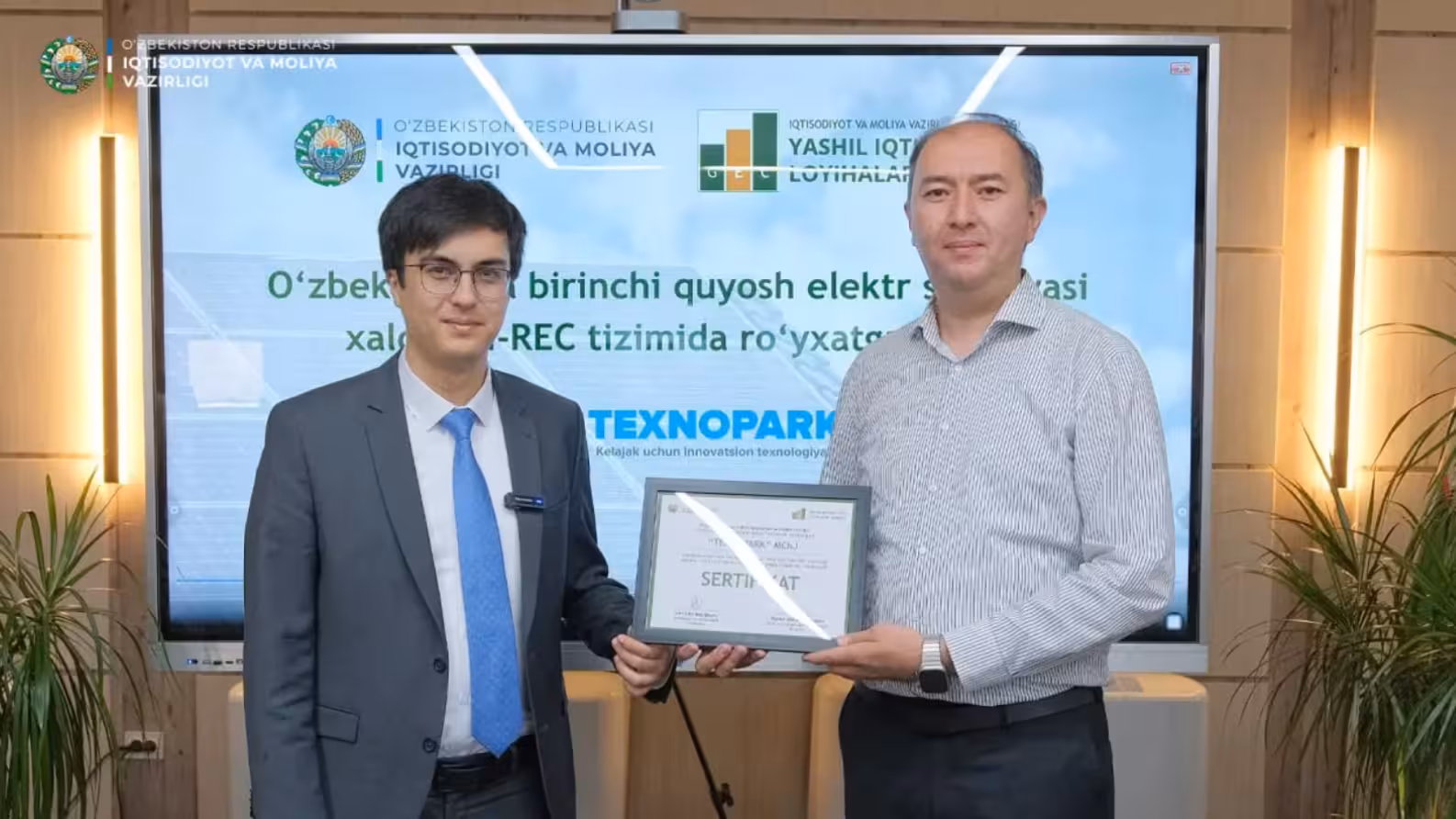 First solar power facility in Uzbekistan joins international I-REC system 