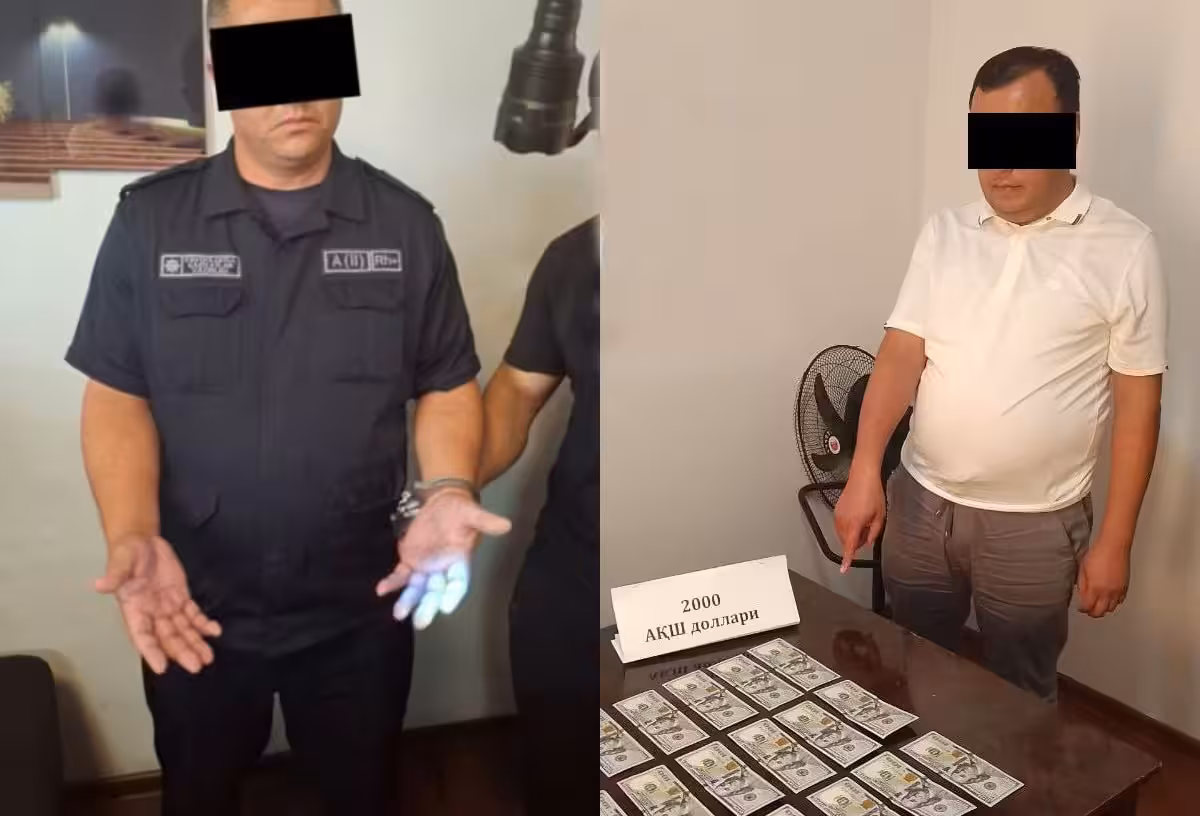 В Кашкадарье задержан начальник отдела чрезвычайных происшествий, потребовавший у работников 6000 долларов 