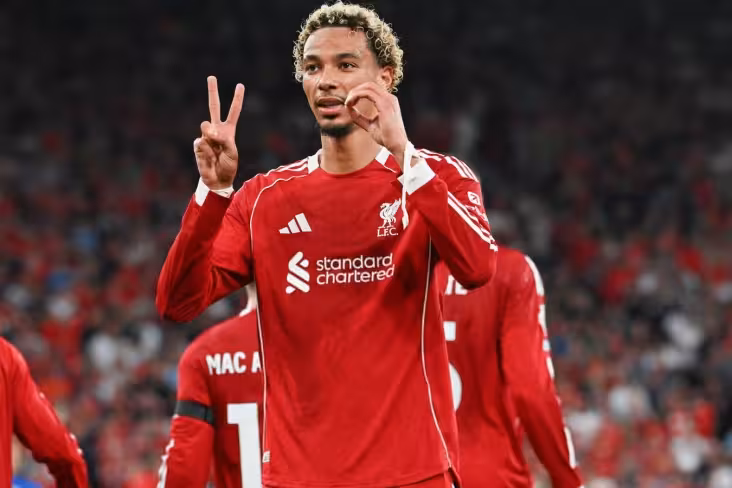 Ugo Ekitike “Liverpul” tarixida noyob natija qayd etdi
