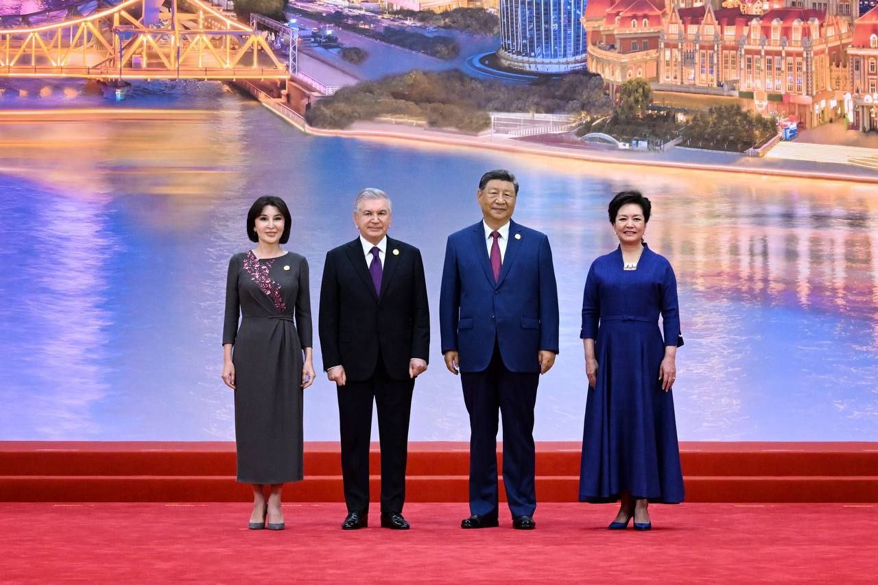 Uzbekistan’s president and his wife join informal events of SCO Summit