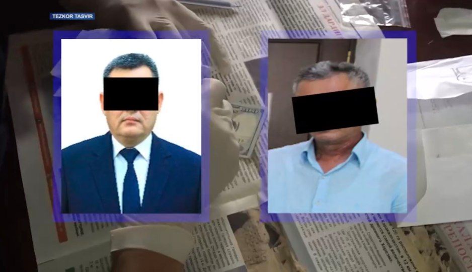 Хоким города Намангана задержан за взятку в 60 тысяч долларов