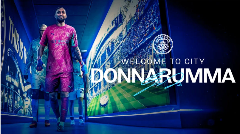“Manchester Siti” Donnarumma transferini e’lon qildi