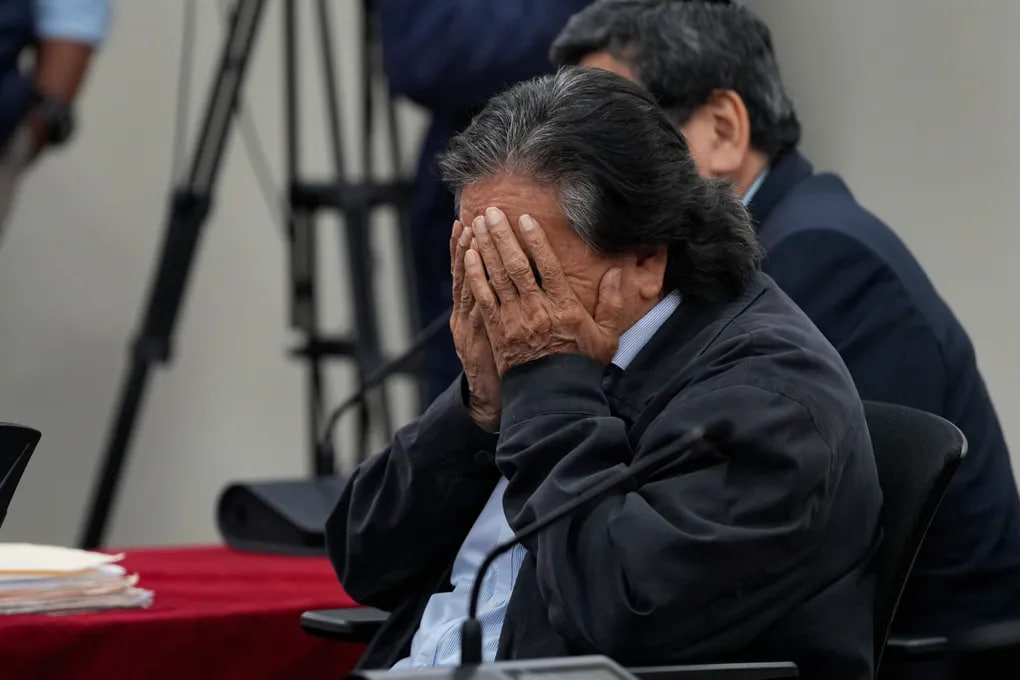 Peru sobiq prezidentiga 13 yillik qamoq jazosi tayinlandi