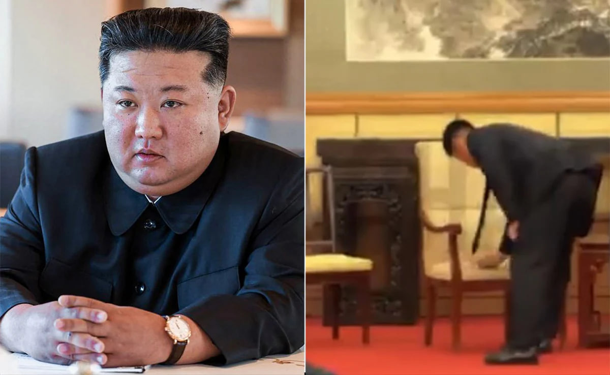 Kim Chen In qo‘riqchilari Putin bilan uchrashuvdan keyin uning barcha izlarini yo‘q qildi (video)