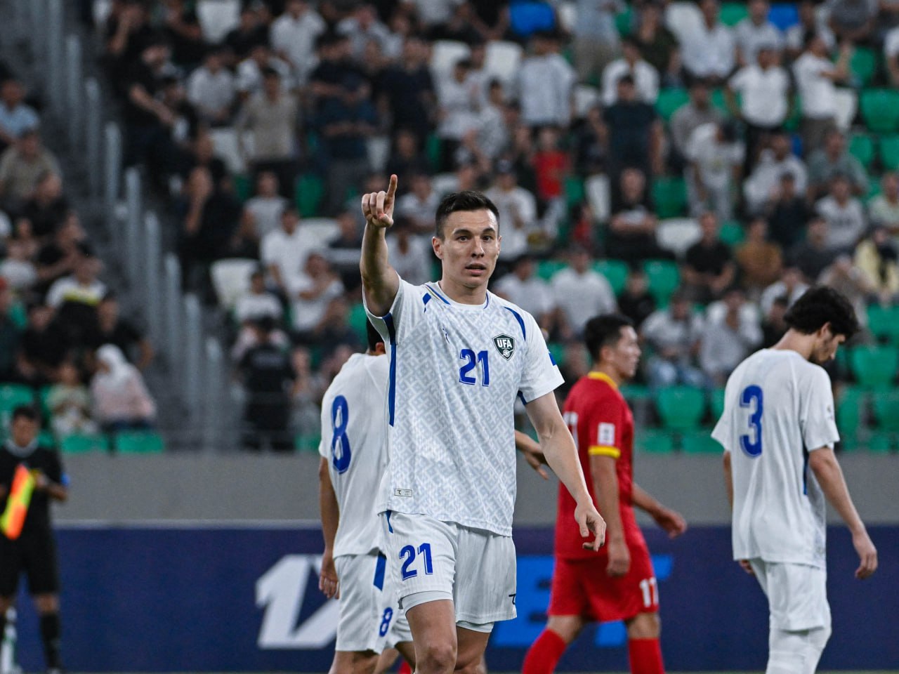 CAFA Nations Cup. O‘zbekiston Qirg‘izistonni yirik hisobda mag‘lubiyatga uchratib, musobaqa finaliga yo‘l oldi