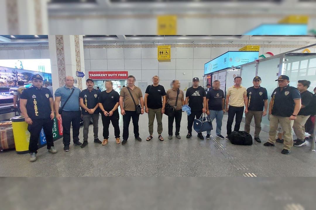 Турция передала Узбекистану 6 преступников, находившихся в международном розыске
