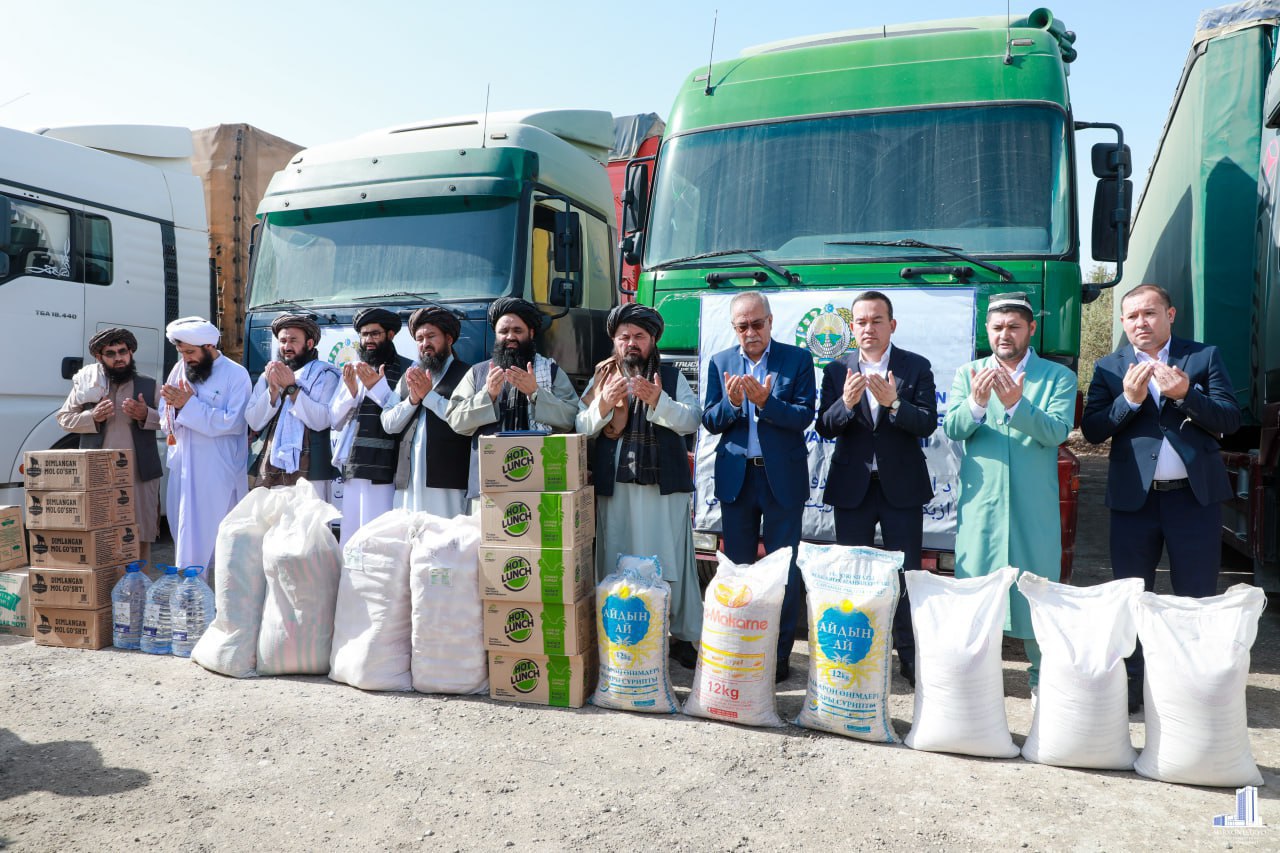 Uzbekistan dispatches humanitarian aid to quake-hit Afghanistan