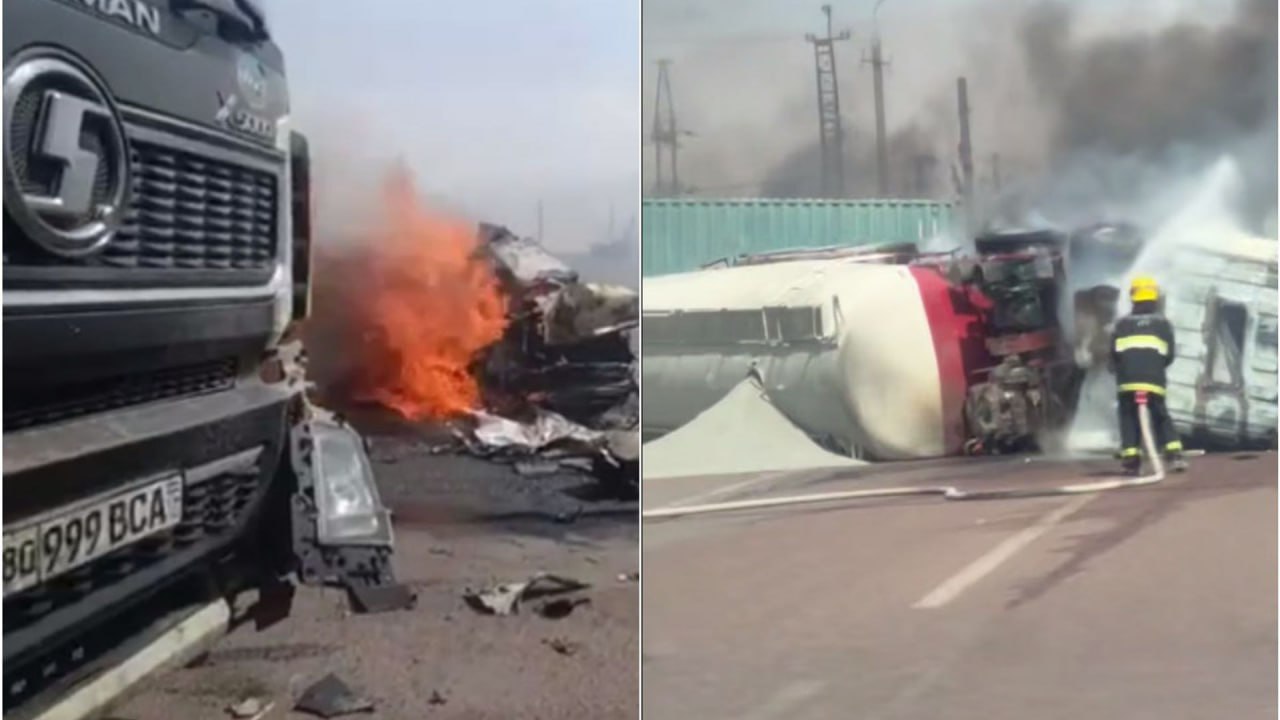 В результате крупной аварии в Ангрене погибли 7 человек