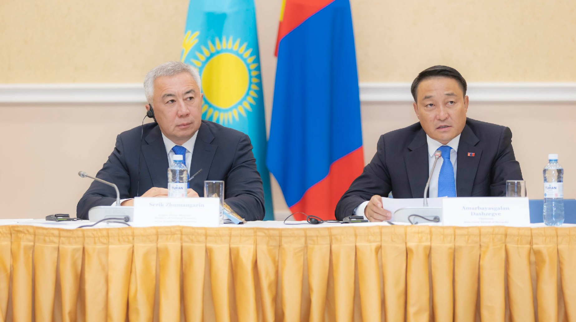 Kazakhstan, Mongolia discuss new projects in trade, transport, and education at business council
