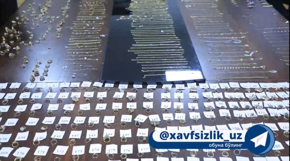 В Узбекистан пытались незаконно ввезти ювелирные изделия на 5,7 млрд сумов
