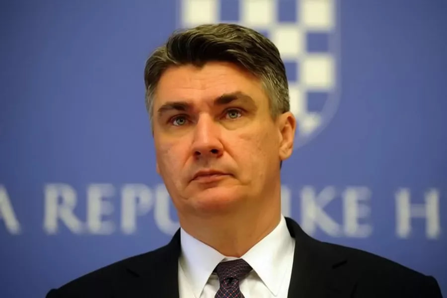 Хорватия президенти Исроил вазири билан учрашишдан бош тортди
