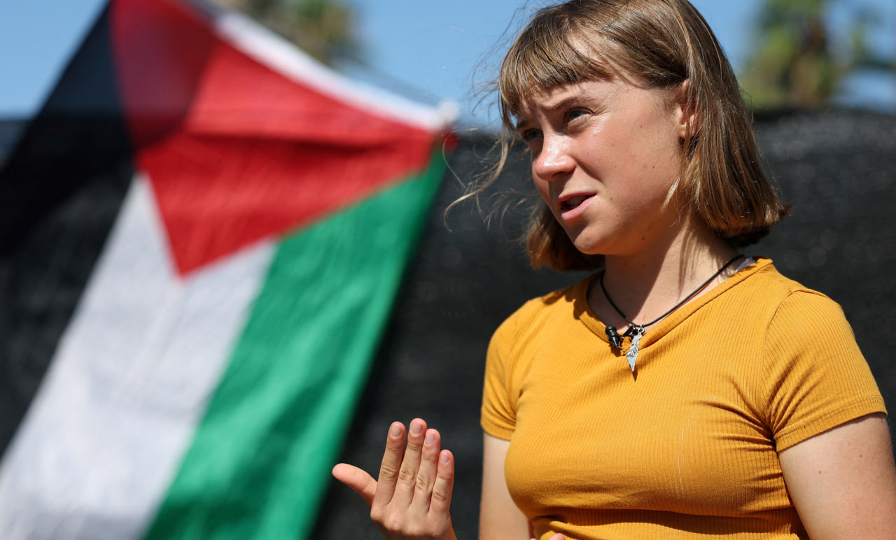 “G‘azo genotsidi maktablarda o‘qitilishi kerak” — Greta Tunberg