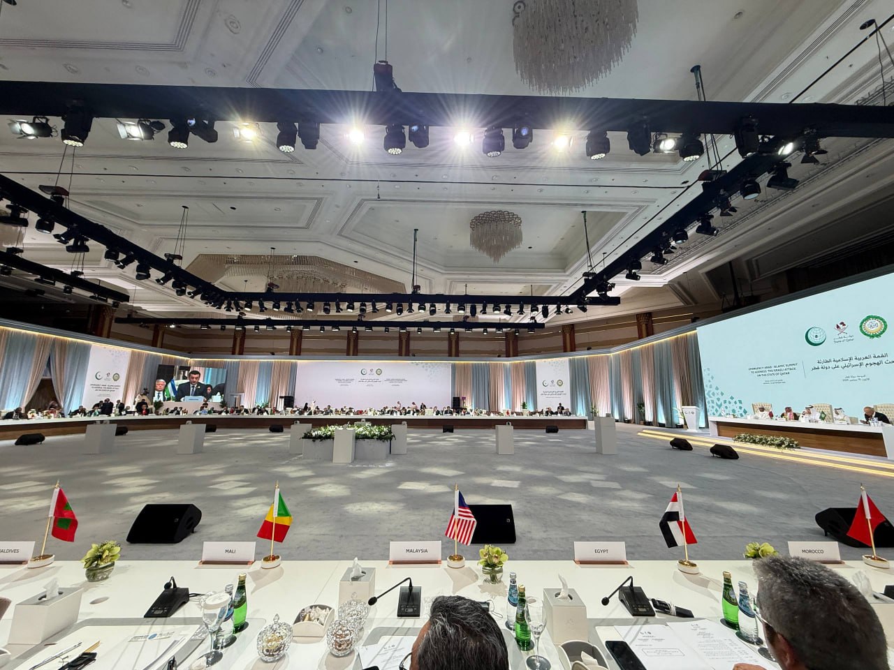 Qatardagi arab-islom sammitida Shavkat Mirziyoyev murojaati o‘qib eshittirildi