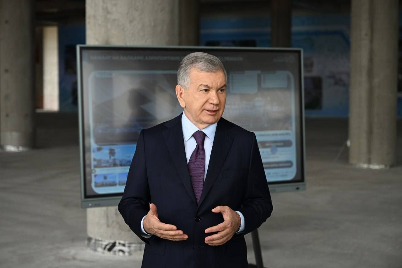 President of Uzbekistan reviews $140mn modernization of Namangan airport