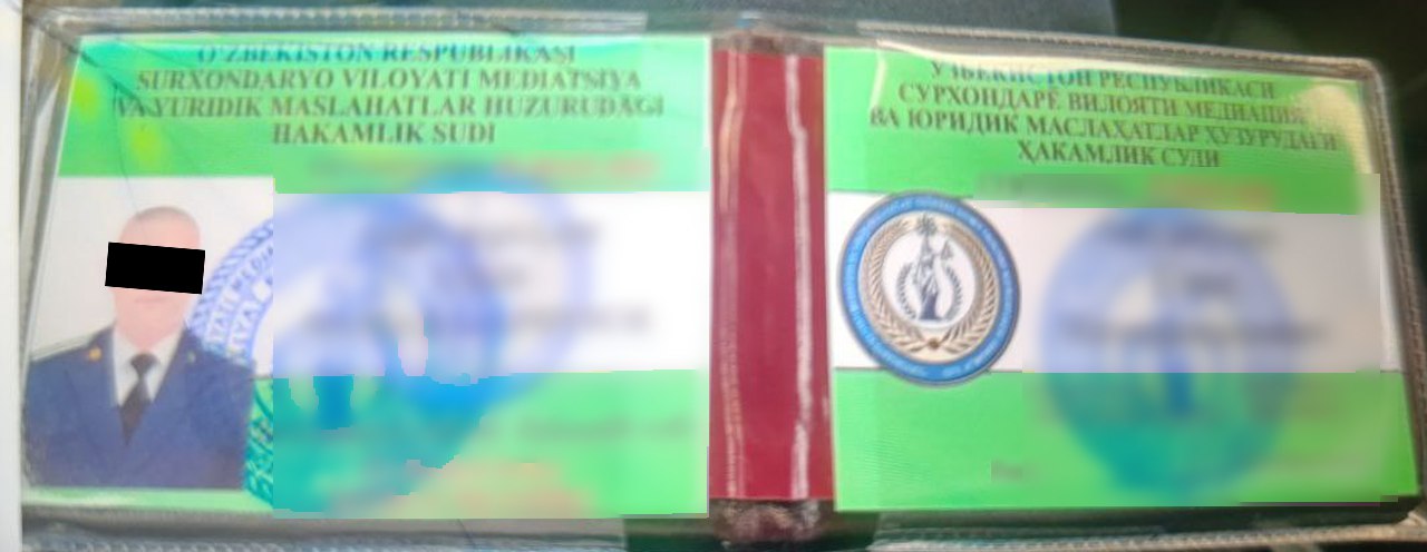 Surxondaryoda hakamlik sudi mas’uliga jinoyat ishi qo‘zg‘atildi