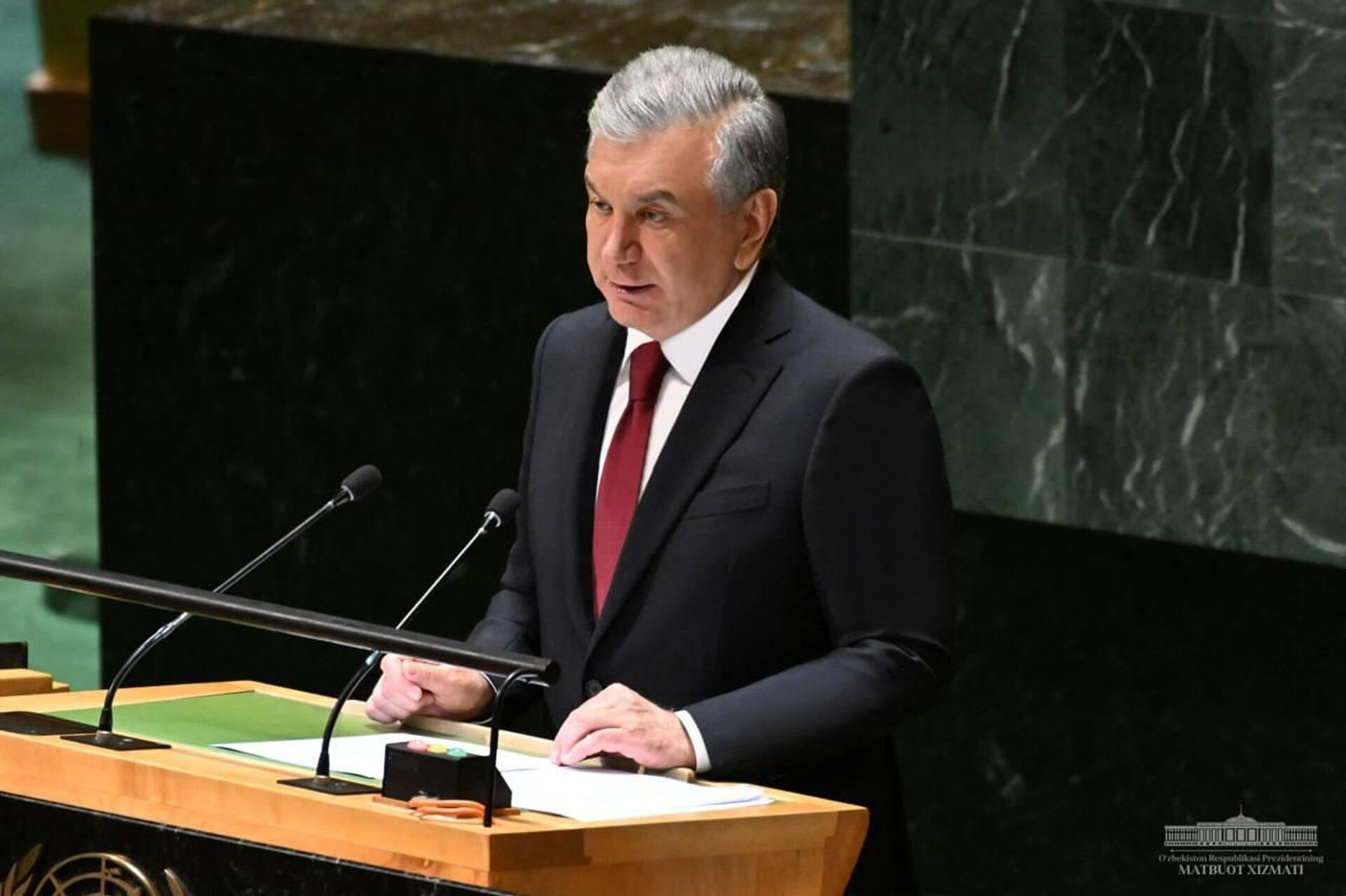 Шавкат Мирзиёев БМТдаги биринчи чиқишида қандай масалаларни кўтарган эди?