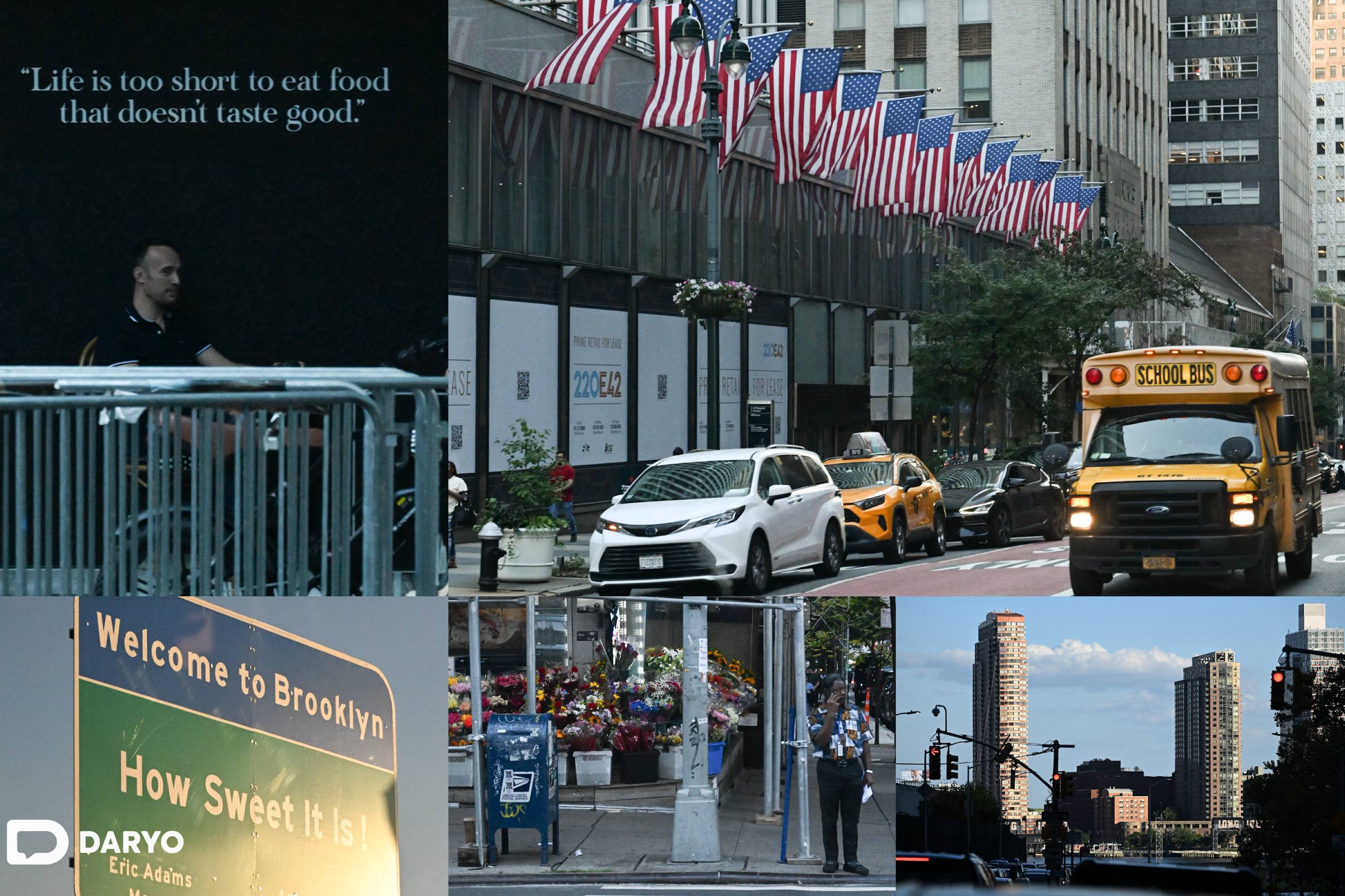 Foto: BMTning muhim tadbirlari oldidan Nyu Yorkning odatiy hayoti
