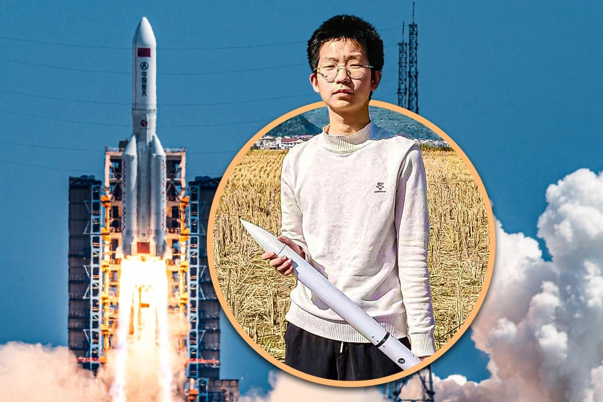 Xitoyda o‘quvchi o‘zi mustaqil raketa yasab, 400 metr balandlikka uchirdi