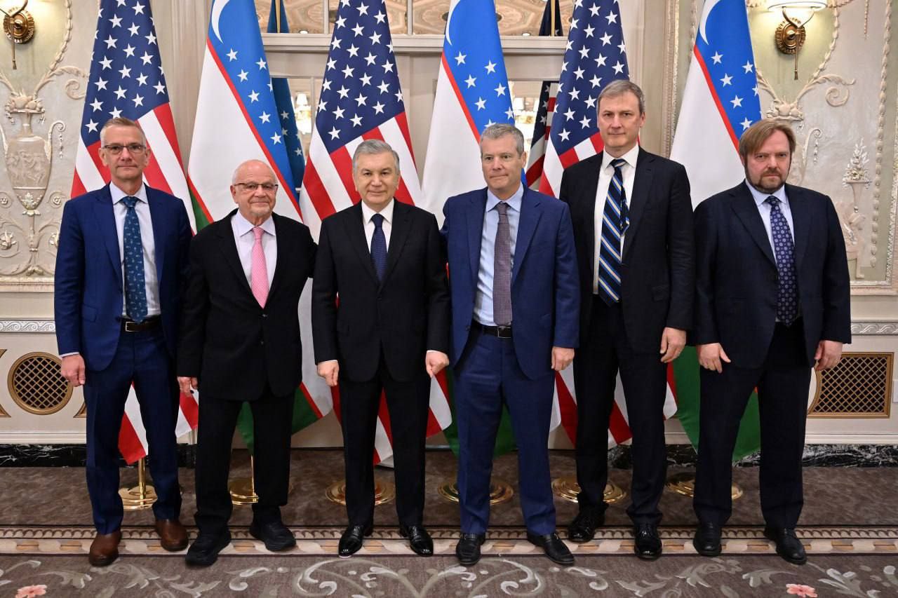 Uzbekistan's president meets U.S. business leaders to expand mining and green energy cooperation in New York