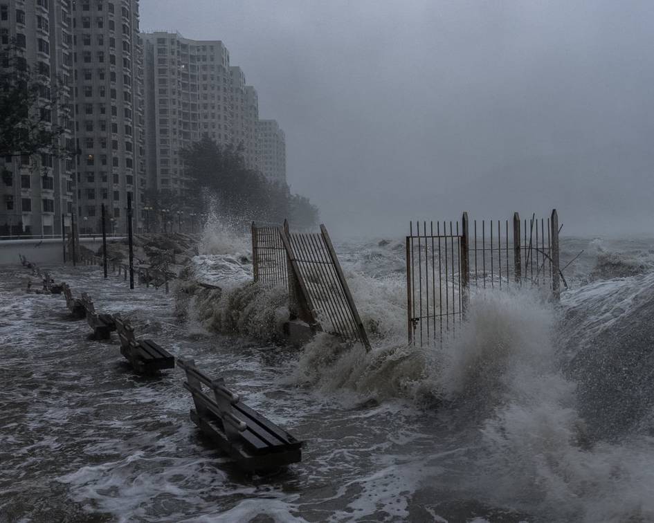 Тайванда йилнинг энг кучли тўфони сабаб 14 киши ҳалок бўлди (видео)