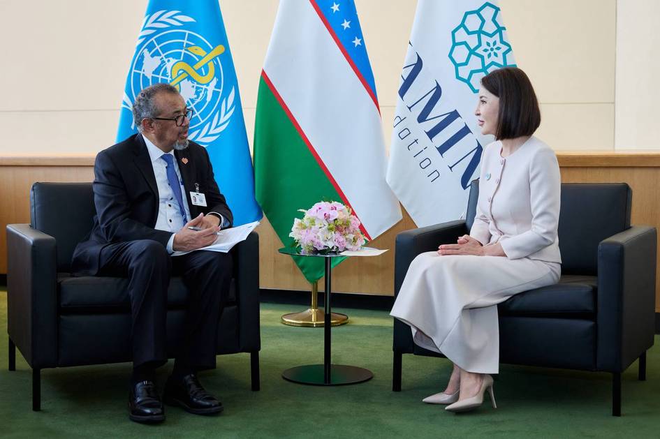 Ziroat Mirziyoyeva Nyu Yorkda JSST bosh direktori bilan uchrashuv o‘tkazdi