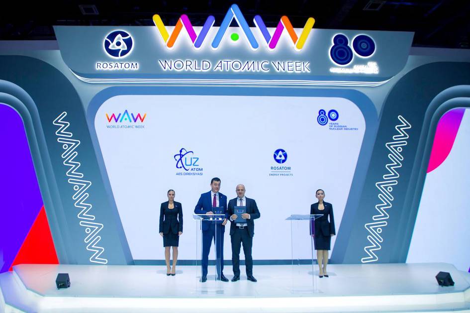 Uzbekistan, Rosatom sign agreements on Jizzakh nuclear power plant construction