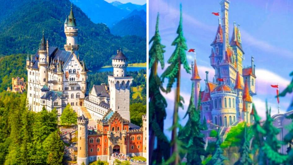 “Disney” multfilmlaridagi real hayotda borib ko‘rish mumkin bo‘lgan ertaknamo maskanlar