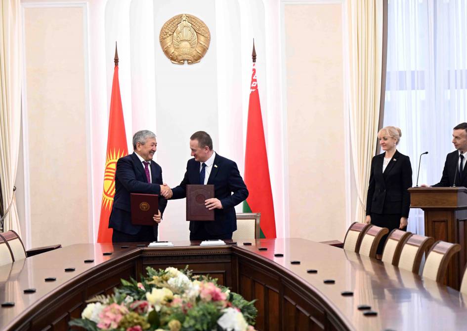 Kyrgyzstan, Belarus sign multiple agreements to expand trade, culture, and cooperation