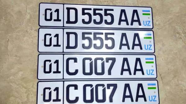 В Узбекистане «красивые» автономера теперь можно купить без аукциона за 7 млн сумов