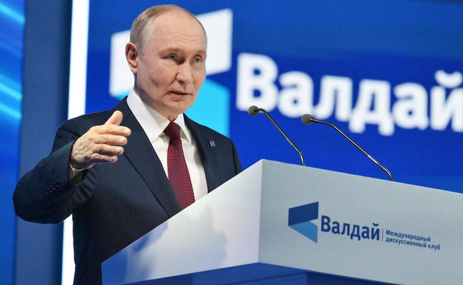 “Kimdir harbiy sohada biz bilan bellashishni istasa, urinib ko‘rsin” — Putin