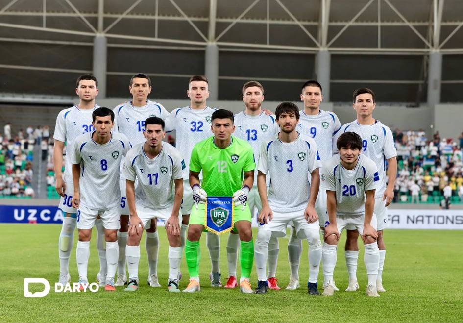 O‘zbekiston terma jamoasining Kuvayt va Urugvayga qarshi bahs uchun qaydnomasi ma’lum